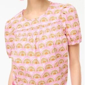 J. Crew pink top